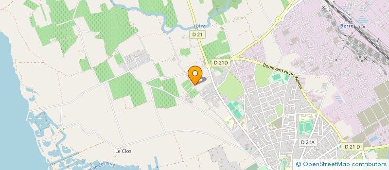 localisation de l'entreprise MADAME CHRISTINE BELLOT à BERRE-L'ETANG