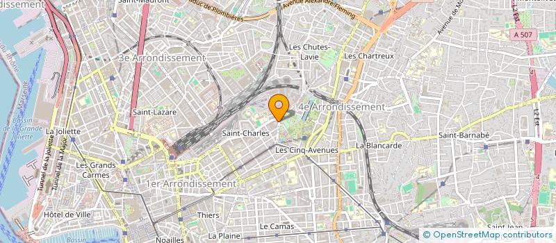 localisation de l'entreprise MADAME CHRISTINE BELLOT à MARSEILLE