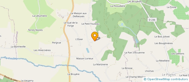 localisation de l'entreprise MADAME CHRISTINE BERGER à BRULLEMAIL