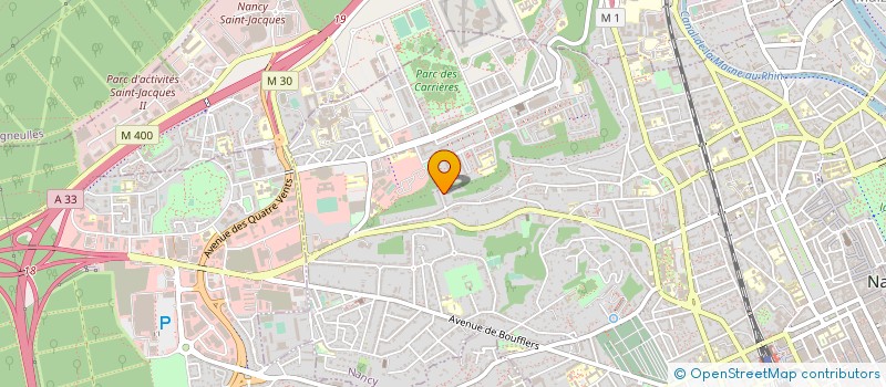 localisation de l'entreprise MADAME CHRISTINE BERGEROT  NANCY