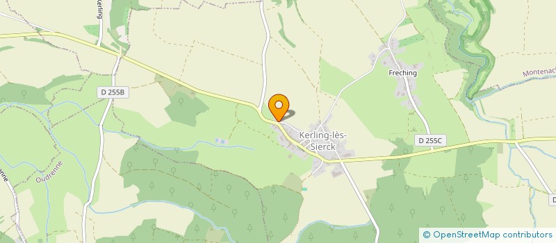 localisation de l'entreprise MADAME CHRISTINE BERIOU  KERLING-LES-SIERCK