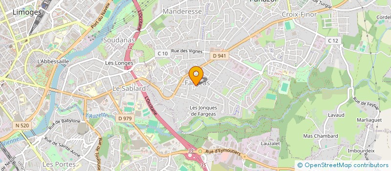 localisation de l'entreprise MADAME CHRISTINE BERTHELEMY à PANAZOL