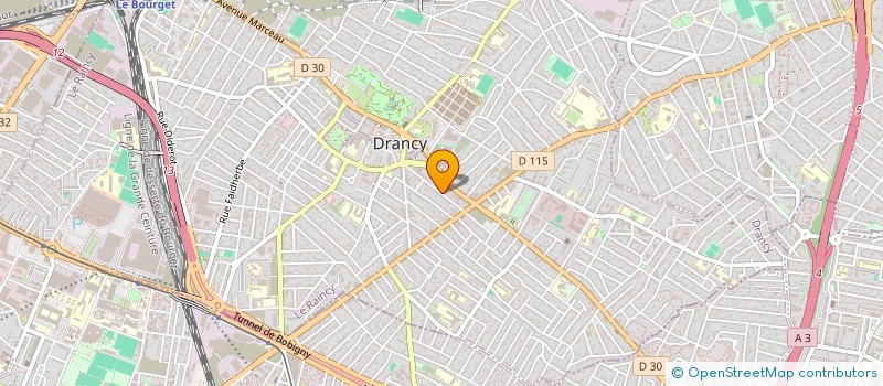 localisation de l'entreprise MADAME CHRISTINE BESSET à DRANCY