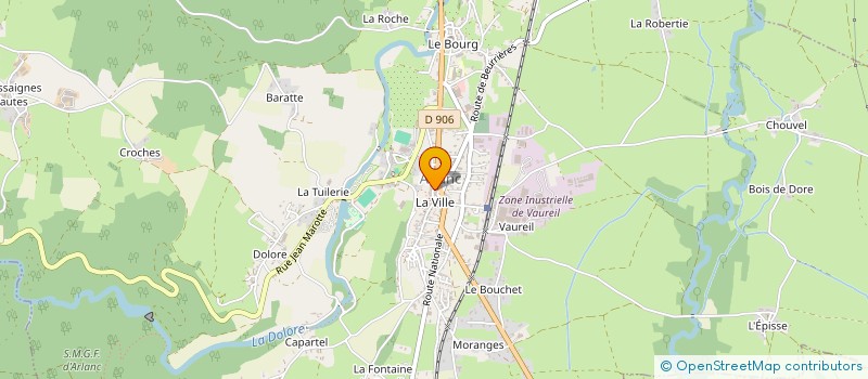 localisation de l'entreprise MADAME CHRISTINE BETHE  ARLANC