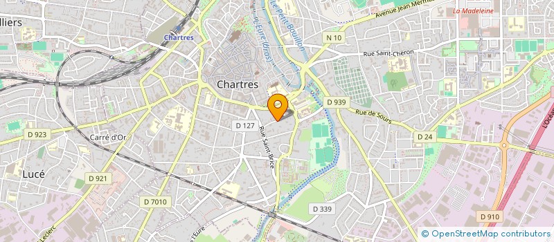 localisation de l'entreprise MADAME CHRISTINE BEYALA EKOBENA à CHARTRES