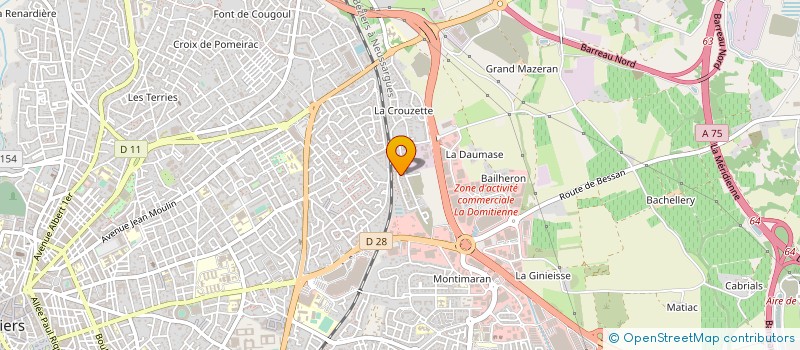 localisation de l'entreprise MADAME CHRISTINE BIALES à BEZIERS