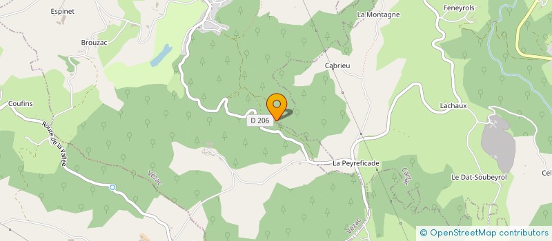localisation de l'entreprise MADAME CHRISTINE BIARD à ARPAJON-SUR-CERE