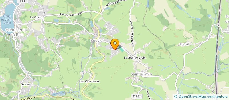 localisation de l'entreprise MADAME CHRISTINE BIGEARD à SAINT FIRMIN