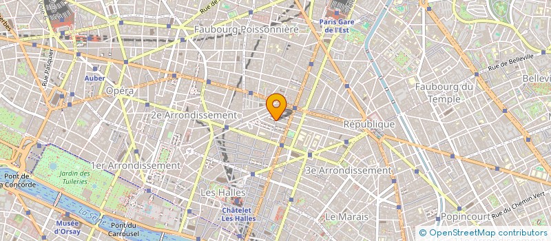 localisation de l'entreprise MADAME CHRISTINE BILLAT à PARIS