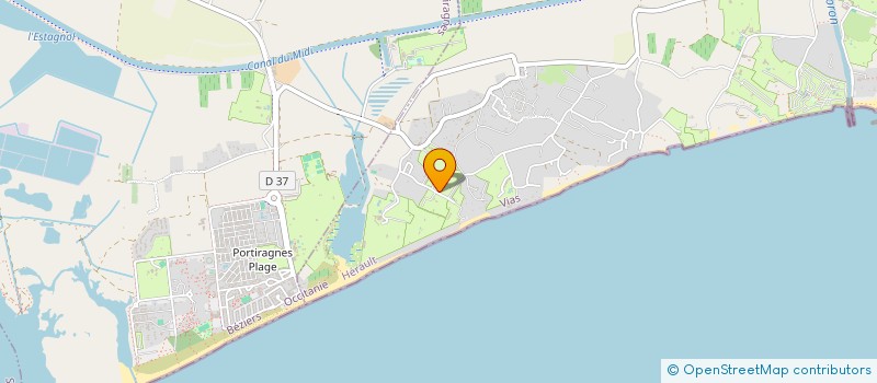 localisation de l'entreprise MADAME CHRISTINE BITLLER  VIAS