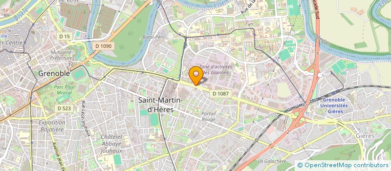 localisation de l'entreprise MADAME CHRISTINE BITTIGHOFFER  SAINT-MARTIN-D'HERES