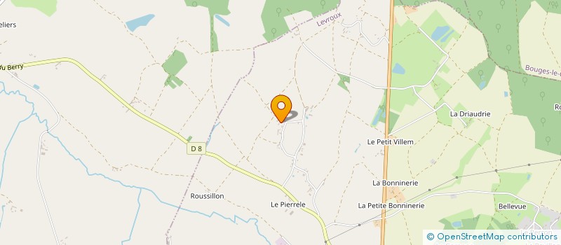 localisation de l'entreprise MADAME CHRISTINE BIZON à LEVROUX