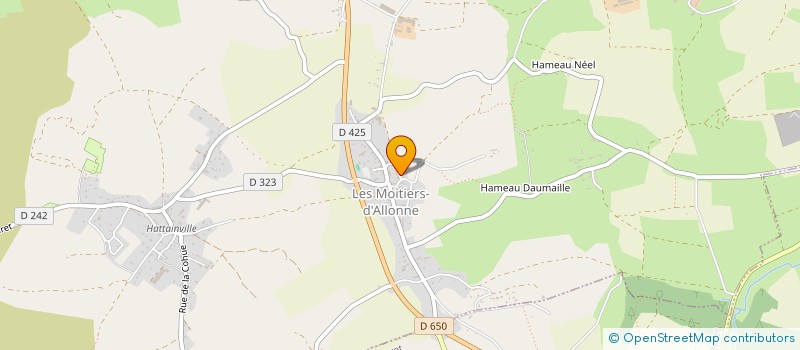 localisation de l'entreprise MADAME CHRISTINE BLANCHARD  BARNEVILLE-CARTERET