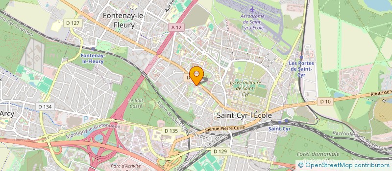 localisation de l'entreprise MADAME CHRISTINE BLANCHET à SAINT-CYR-L'ECOLE