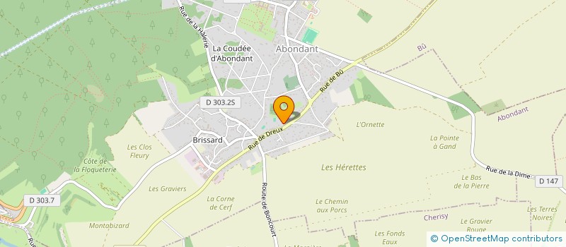 localisation de l'entreprise MADAME CHRISTINE BLOCHET à ABONDANT