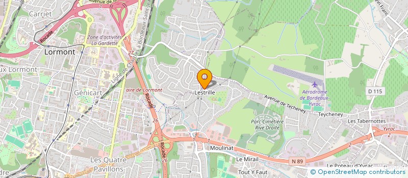 localisation de l'entreprise MADAME CHRISTINE BOAVIDA  ARTIGUES-PRES-BORDEAUX