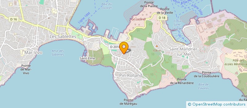 localisation de l'entreprise MADAME CHRISTINE BOBEK à LA SEYNE-SUR-MER