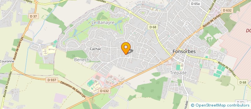 localisation de l'entreprise MADAME CHRISTINE BOBENRIETHER  FONSORBES