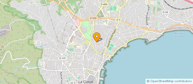 localisation de l'entreprise MADAME CHRISTINE BOGNI à LA CIOTAT