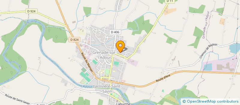 localisation de l'entreprise MADAME CHRISTINE BOIRAC à GRENADE-SUR-L'ADOUR