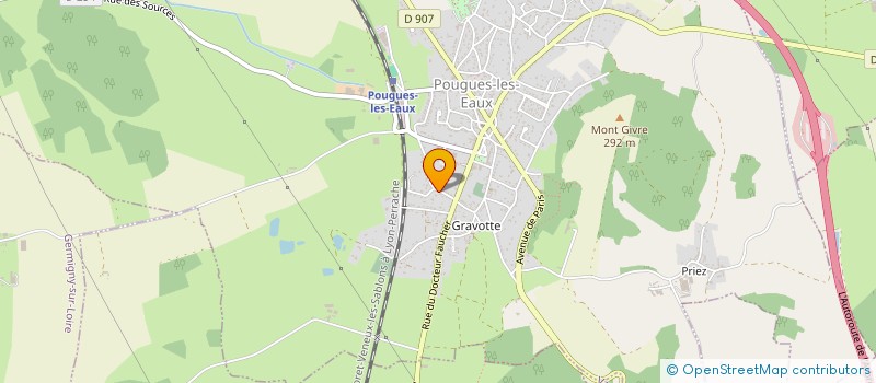 localisation de l'entreprise MADAME CHRISTINE BOIZARD  POUGUES-LES-EAUX