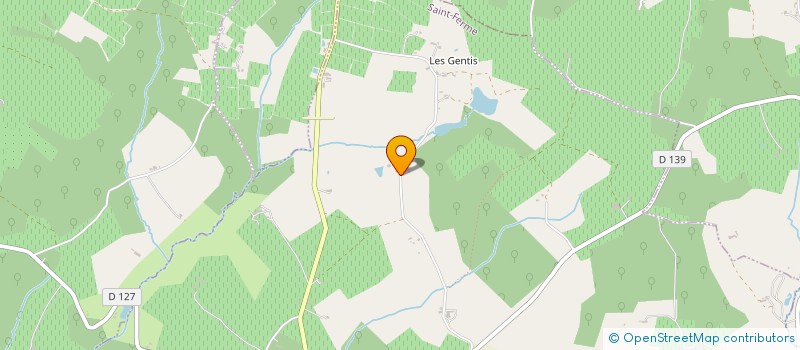 localisation de l'entreprise MADAME CHRISTINE BOLZONELLO  SAINT-FERME