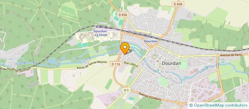 localisation de l'entreprise MADAME CHRISTINE BONDEUX  DOURDAN