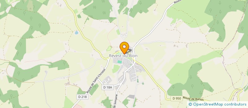 localisation de l'entreprise MADAME CHRISTINE BONINI à REVEST-DU-BION
