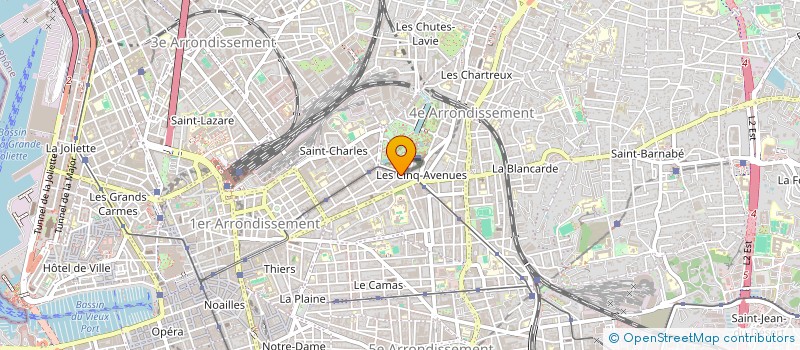 localisation de l'entreprise MADAME CHRISTINE BONNEFOI à MARSEILLE