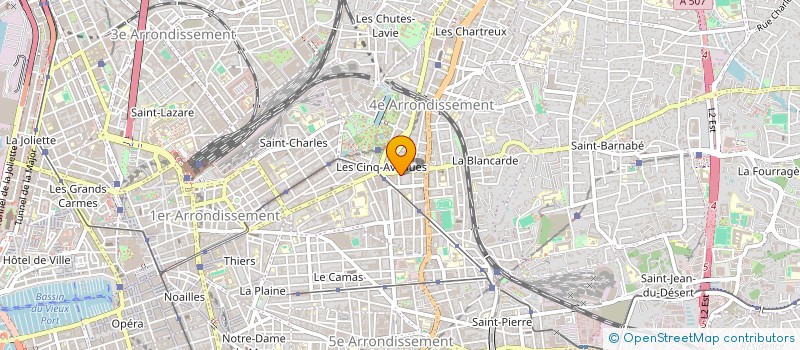 localisation de l'entreprise MADAME CHRISTINE BONNET à MARSEILLE
