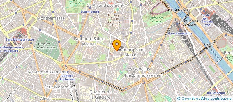 localisation de l'entreprise MADAME CHRISTINE BORGET à PARIS
