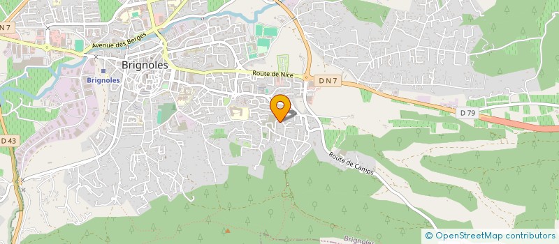 localisation de l'entreprise MADAME CHRISTINE BORGNETTA  TOURVES