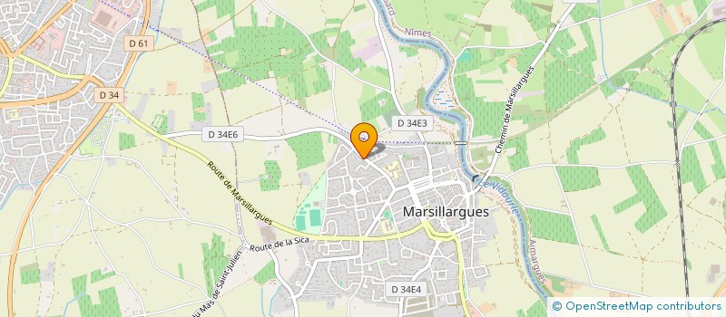 localisation de l'entreprise MADAME CHRISTINE BOUCRY à MARSILLARGUES