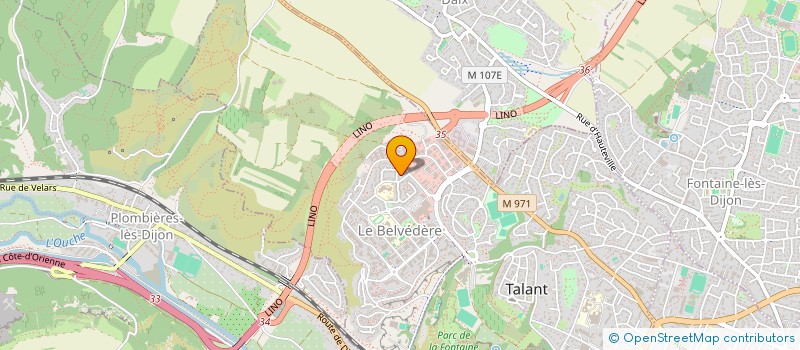 localisation de l'entreprise MADAME CHRISTINE BOUDEVILLE à TALANT