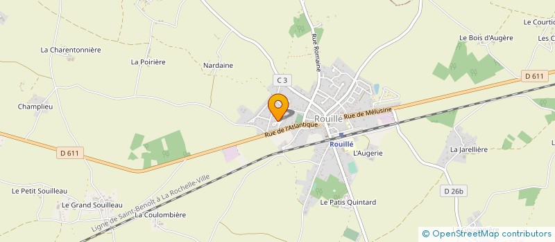 localisation de l'entreprise MADAME CHRISTINE BOUHET  ROUILLE