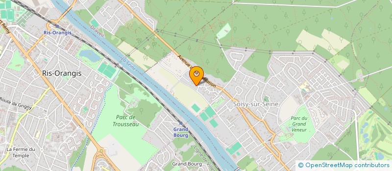 localisation de l'entreprise MADAME CHRISTINE BOURDEAU à SOISY-SUR-SEINE