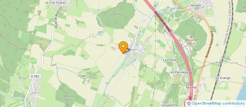 localisation de l'entreprise MADAME CHRISTINE BOURGEON  BOYER