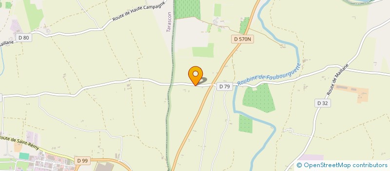 localisation de l'entreprise MADAME CHRISTINE BOUSQUET  SAINT-ETIENNE-DU-GRES