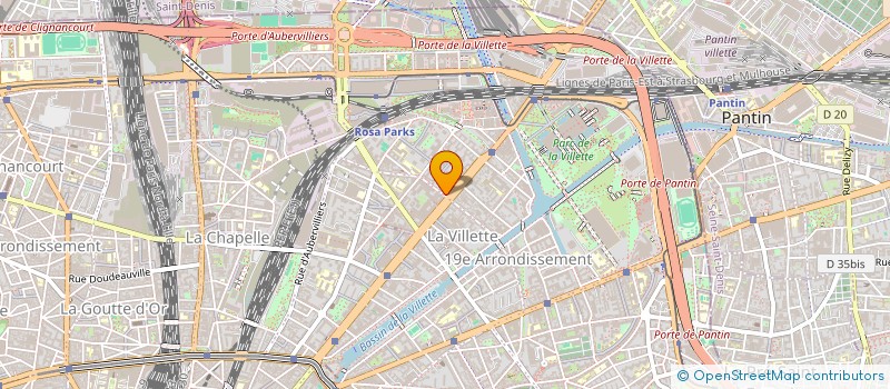 localisation de l'entreprise MADAME CHRISTINE BOUTLEROFF  PARIS