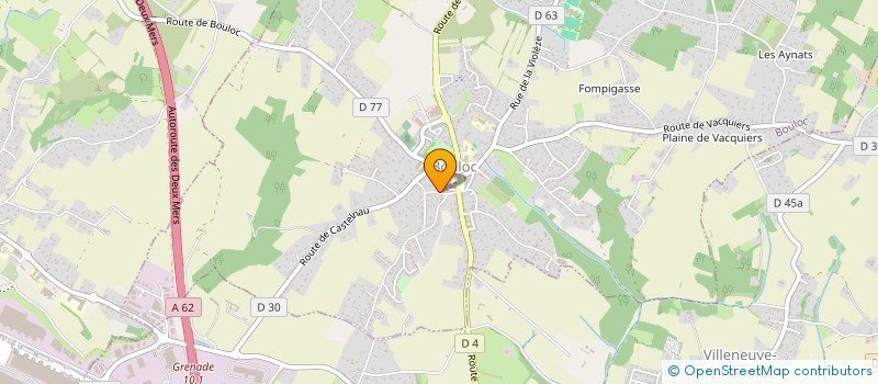 localisation de l'entreprise MADAME CHRISTINE BOUTONNET  BOULOC