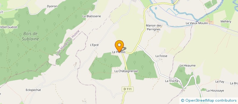 localisation de l'entreprise MADAME CHRISTINE BOUTS à COUR-MAUGIS SUR HUISNE