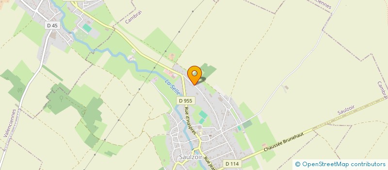 localisation de l'entreprise MADAME CHRISTINE BRASSELET  SAULZOIR