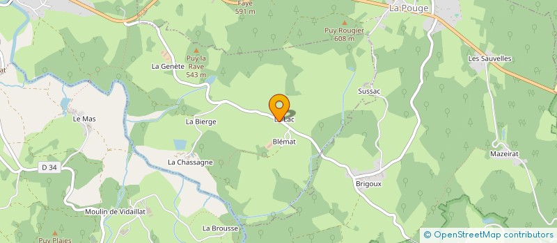 localisation de l'entreprise MADAME CHRISTINE BRAULT à SAINT-HILAIRE-LE-CHATEAU
