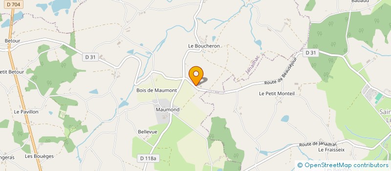 localisation de l'entreprise MADAME CHRISTINE BREFFY à JANAILHAC