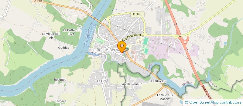 localisation de l'entreprise MADAME CHRISTINE BREGEON  LA ROCHE-BERNARD