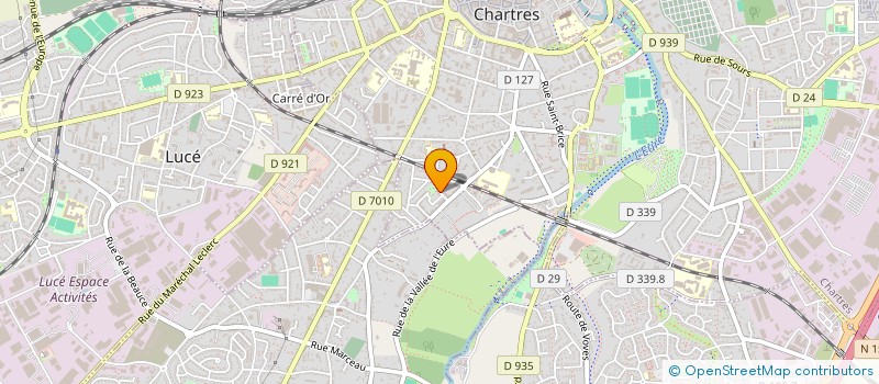 localisation de l'entreprise MADAME CHRISTINE BREITENSTEIN à CHARTRES
