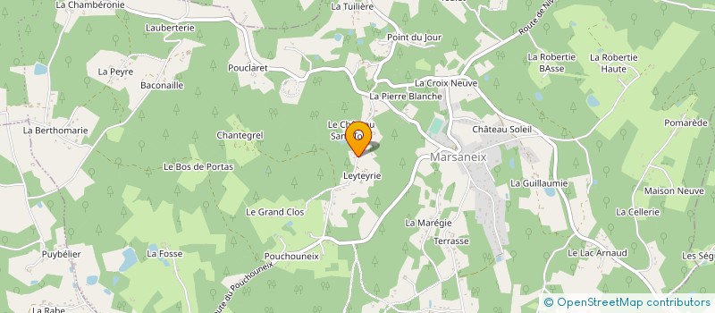 localisation de l'entreprise MADAME CHRISTINE BREUGNOT  SANILHAC