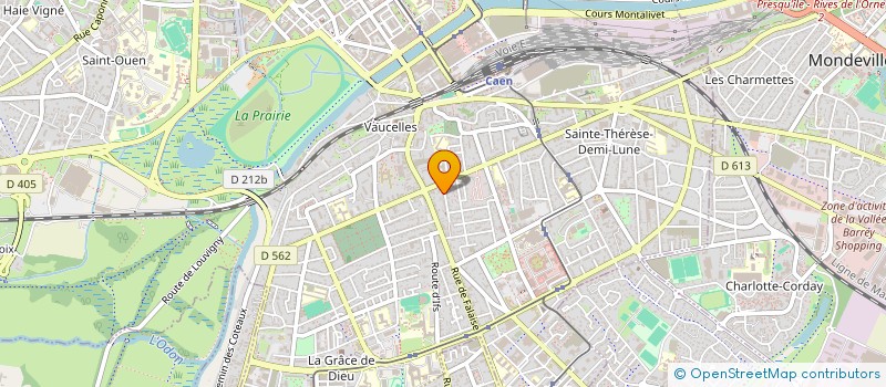 localisation de l'entreprise MADAME CHRISTINE BRIANCHON à CAEN