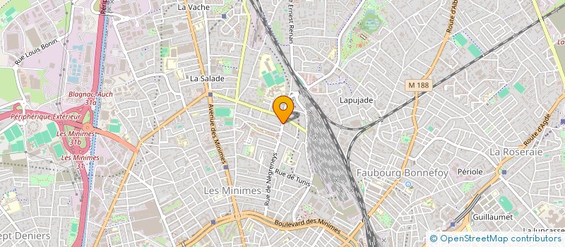 localisation de l'entreprise MADAME CHRISTINE BRIGNOLLE à TOULOUSE