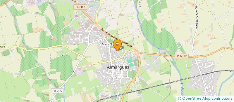 localisation de l'entreprise MADAME CHRISTINE BROUTIN à AIMARGUES
